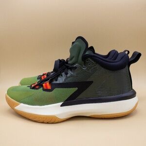 Nike Boys Air Jordan Zion 1 DA3131-300 Green Basketball Shoes Sneakers Size 7Y